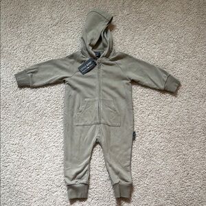 NWT Little Bipsy Kids One Piece - Olive (12-18mth)